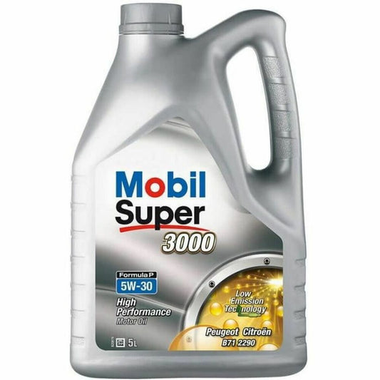 Λάδι Κινητήρα Αυτοκινήτου Mobil Super 3000 Formula-P 5W30 5 L