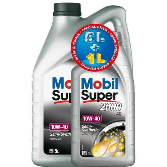 Λάδι Κινητήρα Αυτοκινήτου Mobil S2000 10W40 6 L