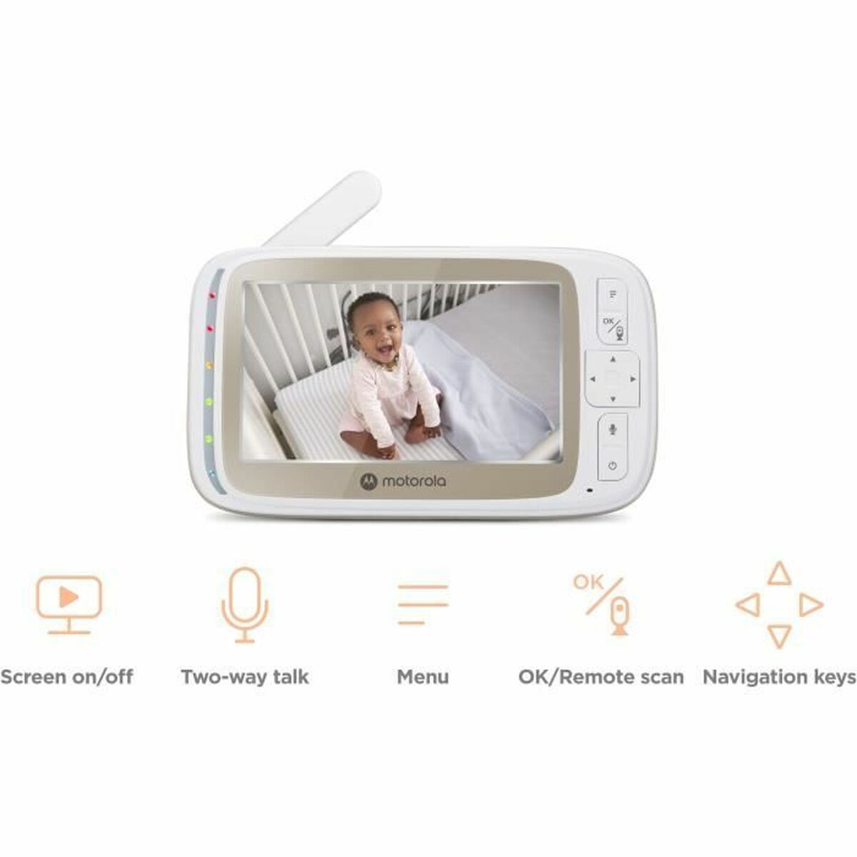 Οθόνη Ελέγχου Μωρού Motorola MOTOVM85