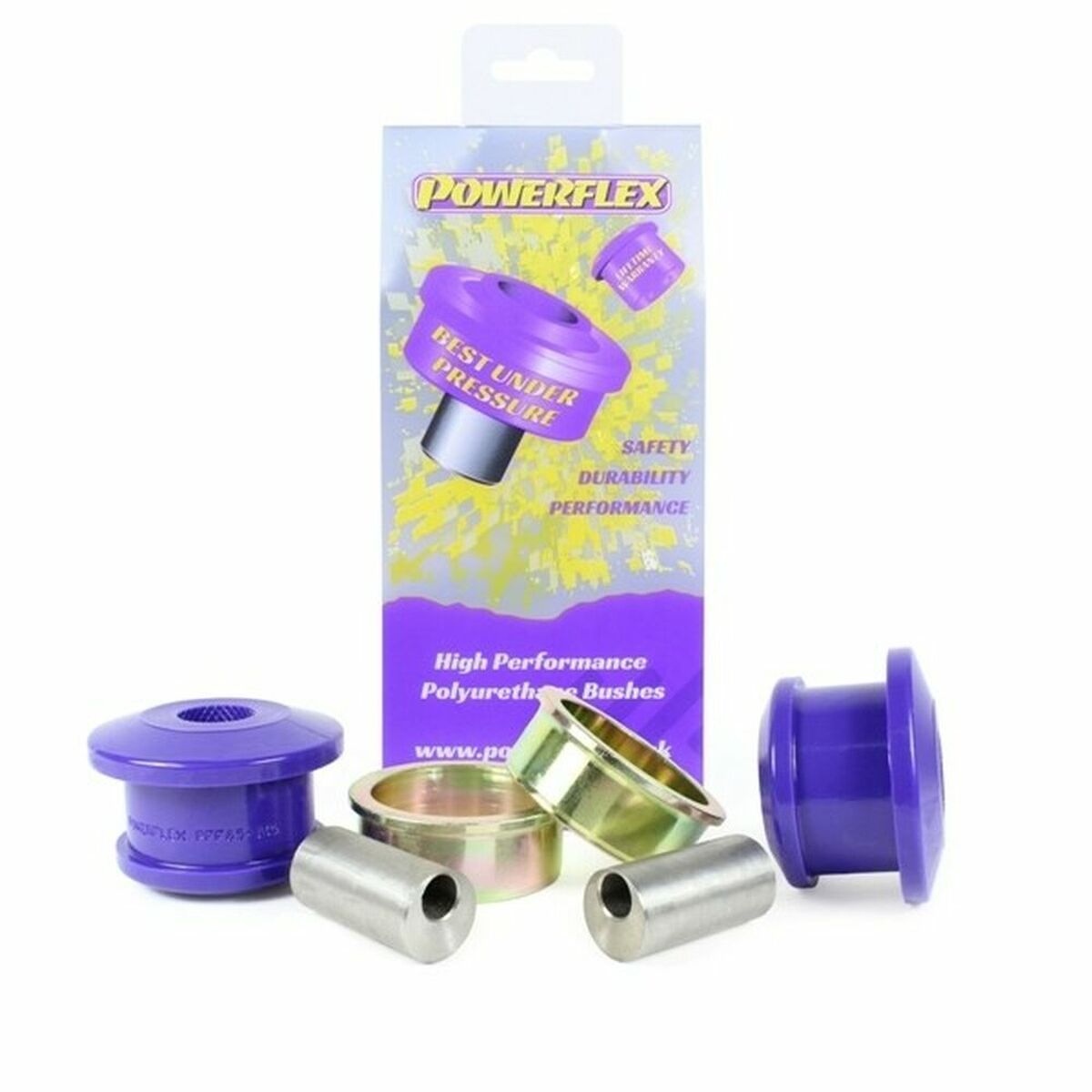 Silentblock Powerflex PFF85-802 Delantera Πίσω 2 Τεμάχια