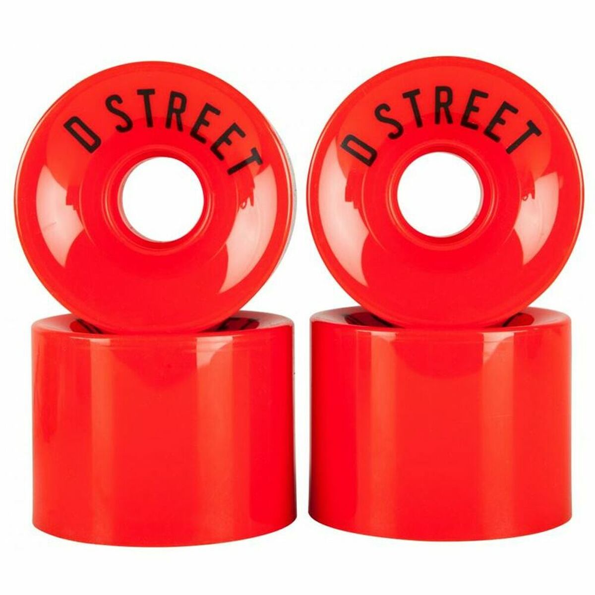 Τροχούς Dstreet ‎DST-SKW-0001 59 mm Κόκκινο