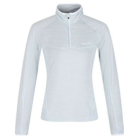 Γυναικεία Μπλούζα με Κοντό Μανίκι Regatta Yonder Half-Zip Λευκό