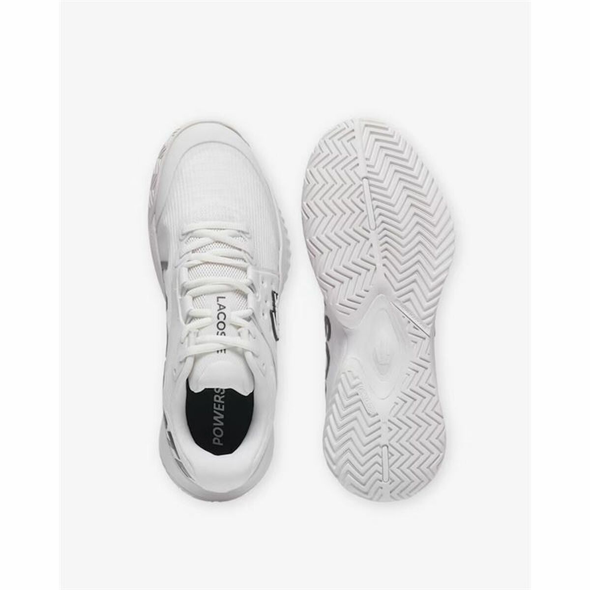 Ανδρικά Παπούτσια Τένις Lacoste Power Serve Λευκό