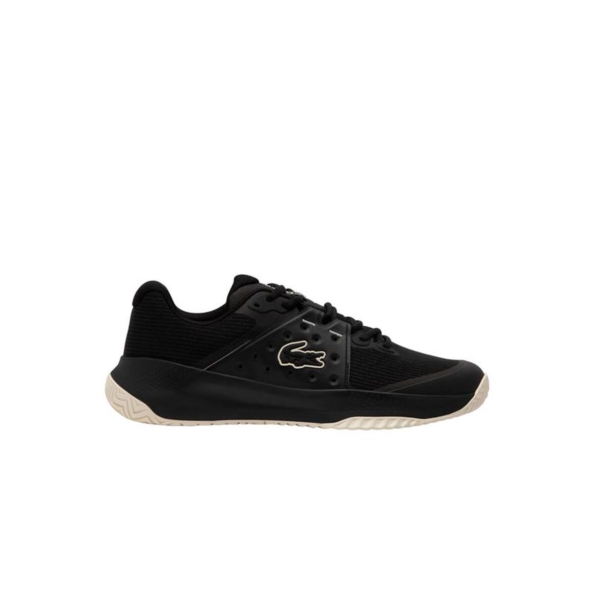 Ανδρικά Παπούτσια Τένις Lacoste Power Serve Μαύρο