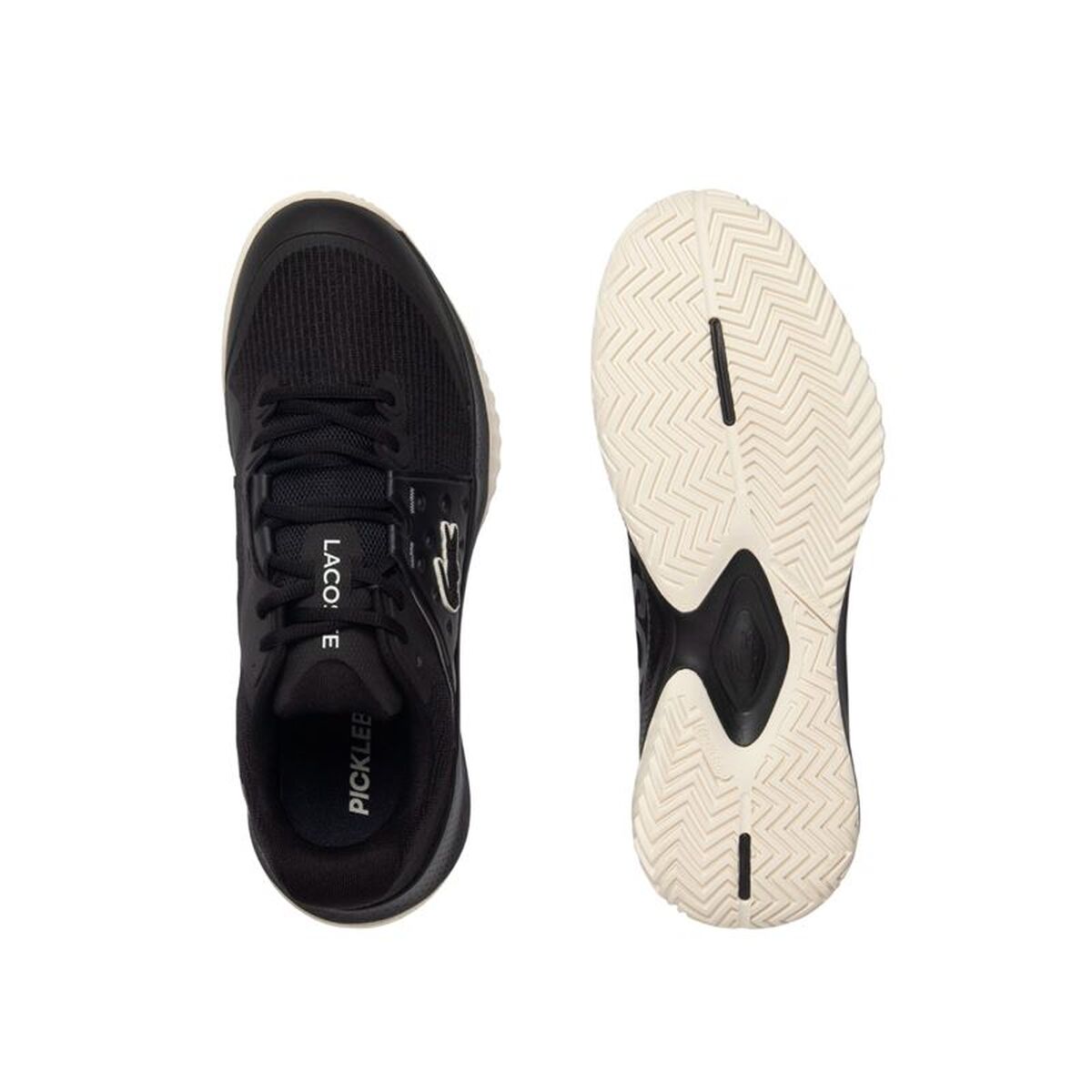 Ανδρικά Παπούτσια Τένις Lacoste Power Serve Μαύρο