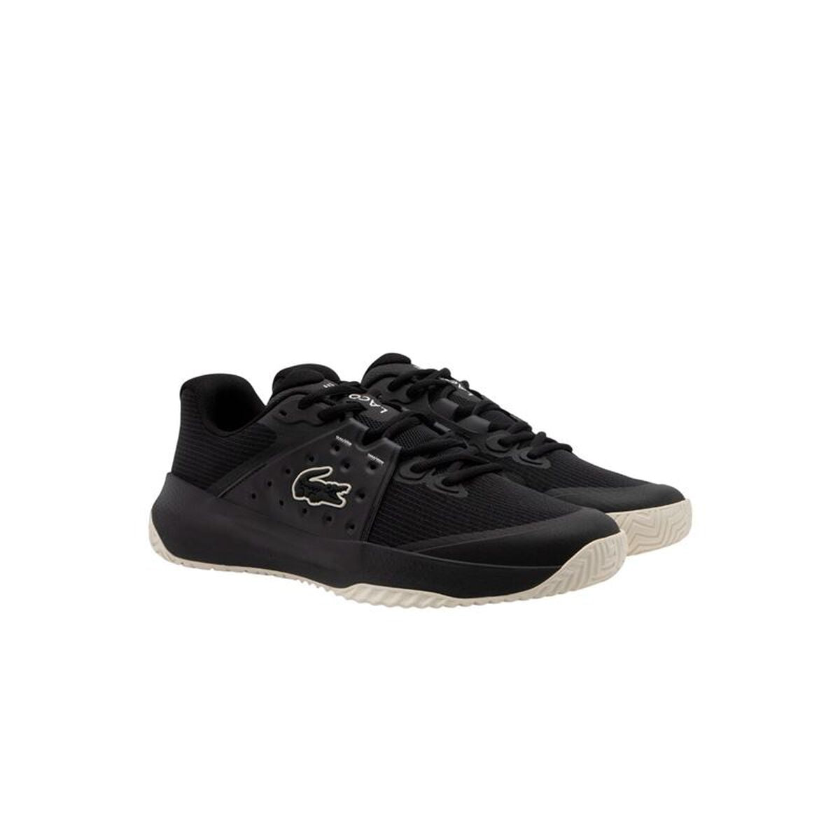 Ανδρικά Παπούτσια Τένις Lacoste Power Serve Μαύρο