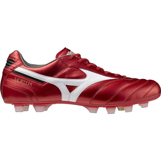 Μπάλες Ποδοσφαίρου για Ενήλικες Mizuno Morelia II Elite Πορφυρό Κόκκινο