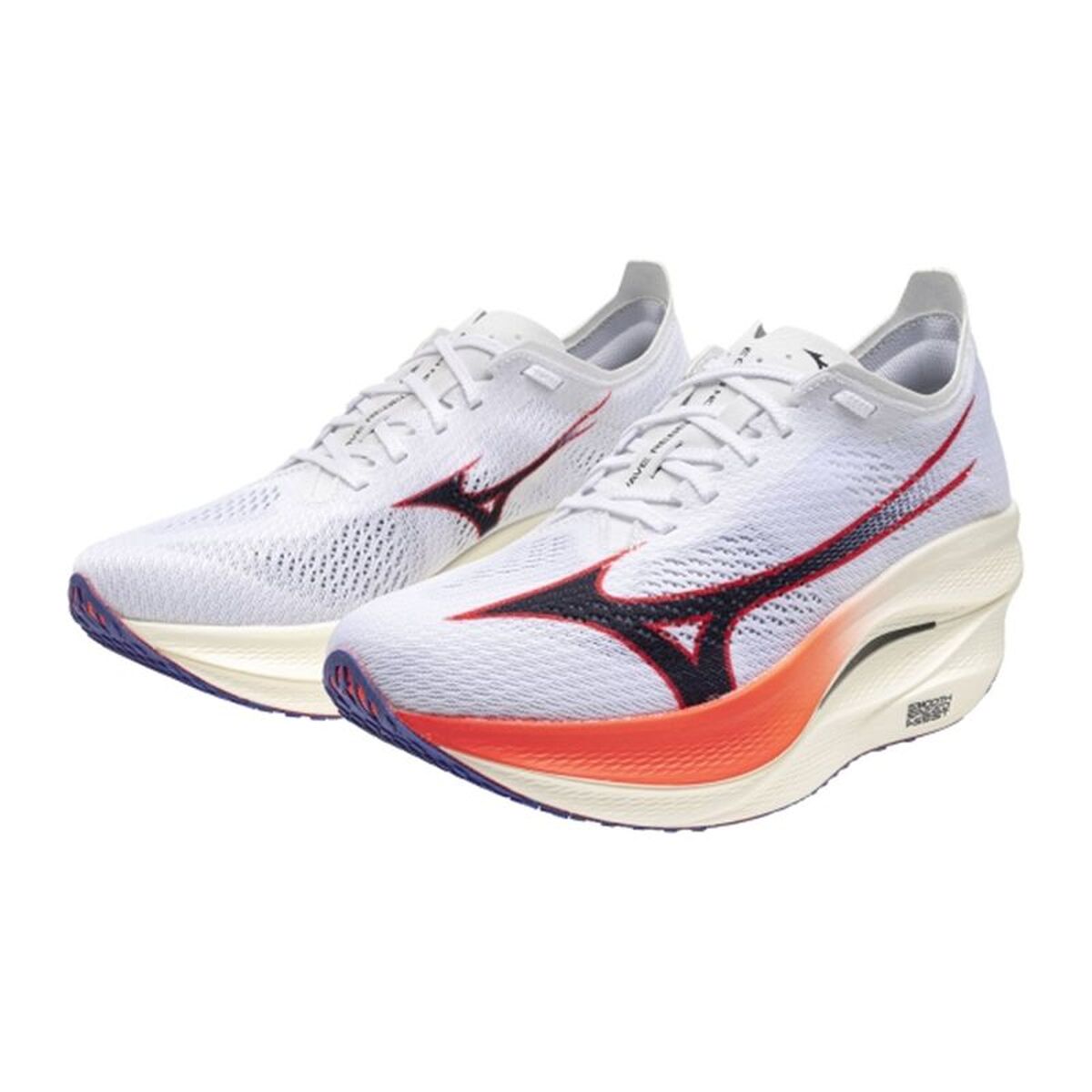 Παπουτσια για Τρέξιμο για Ενήλικες Mizuno Wave Rebellion Pro 3 Λευκό
