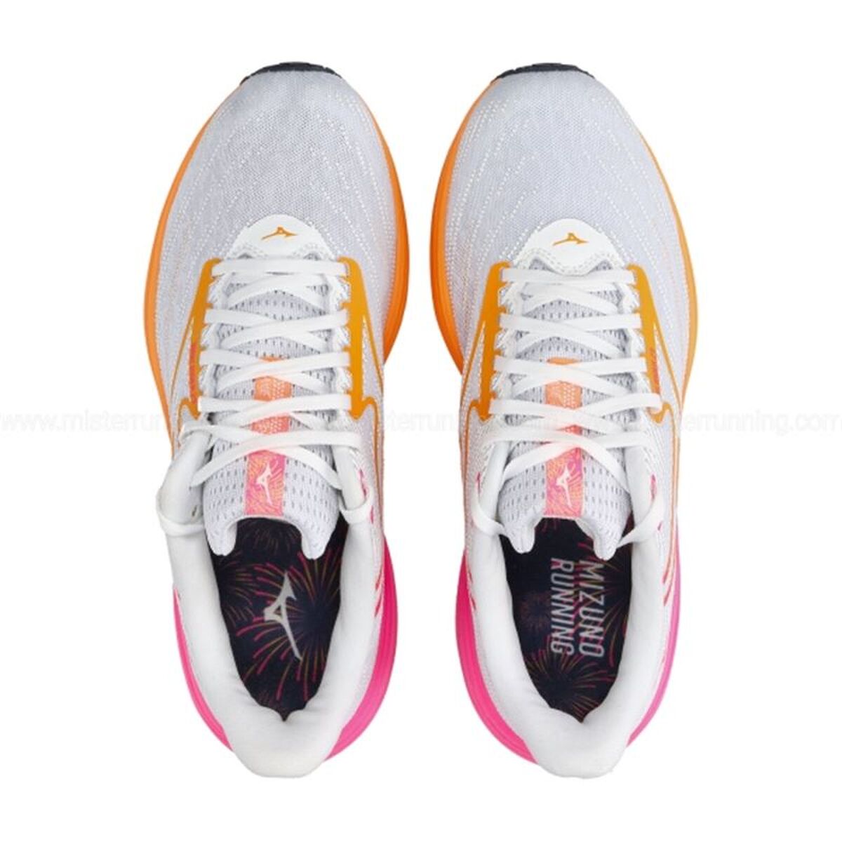 Παπούτσια για Trexιμο για Ενήλικες Mizuno Wave Rider 29 Λευκό