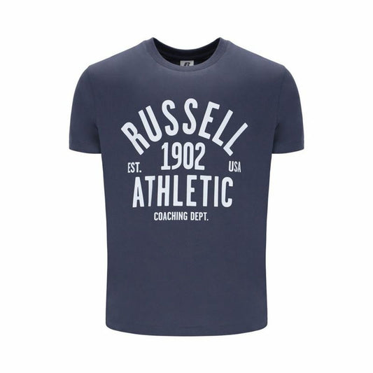 Ανδρική Μπλούζα με Κοντό Μανίκι Russell Athletic AMT A40101 Γκρι