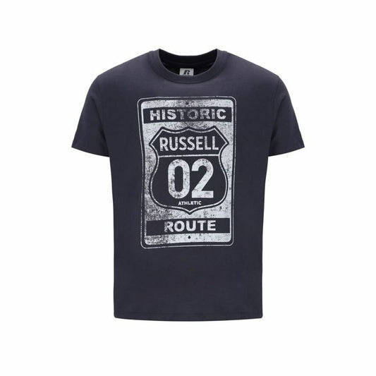 Ανδρική Μπλούζα με Κοντό Μανίκι Russell Athletic AMT A40471