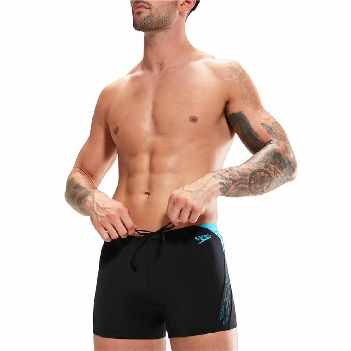 Ανδρικά Μαγιό Speedo Hyper Boom Splice Μαύρο
