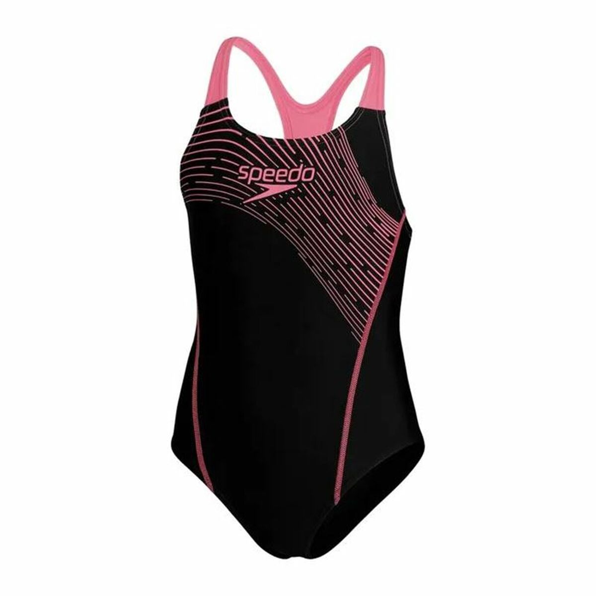 Μαγιό Κορίτσι Speedo Medalist  Μαύρο