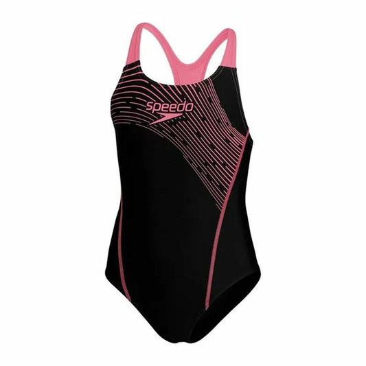 Μαγιό Κορίτσι Speedo Medalist Μαύρο