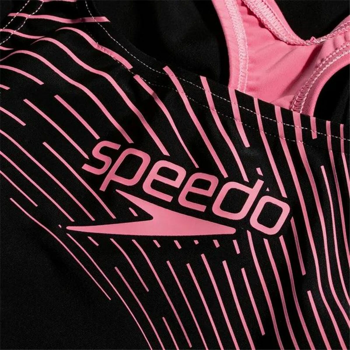 Μαγιό Κορίτσι Speedo Medalist  Μαύρο