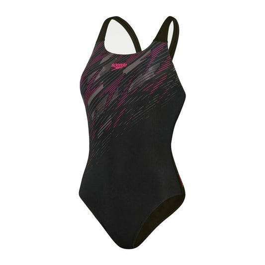 Γυναικεία Μαγιό Speedo Hyperboom Placement Μαύρο