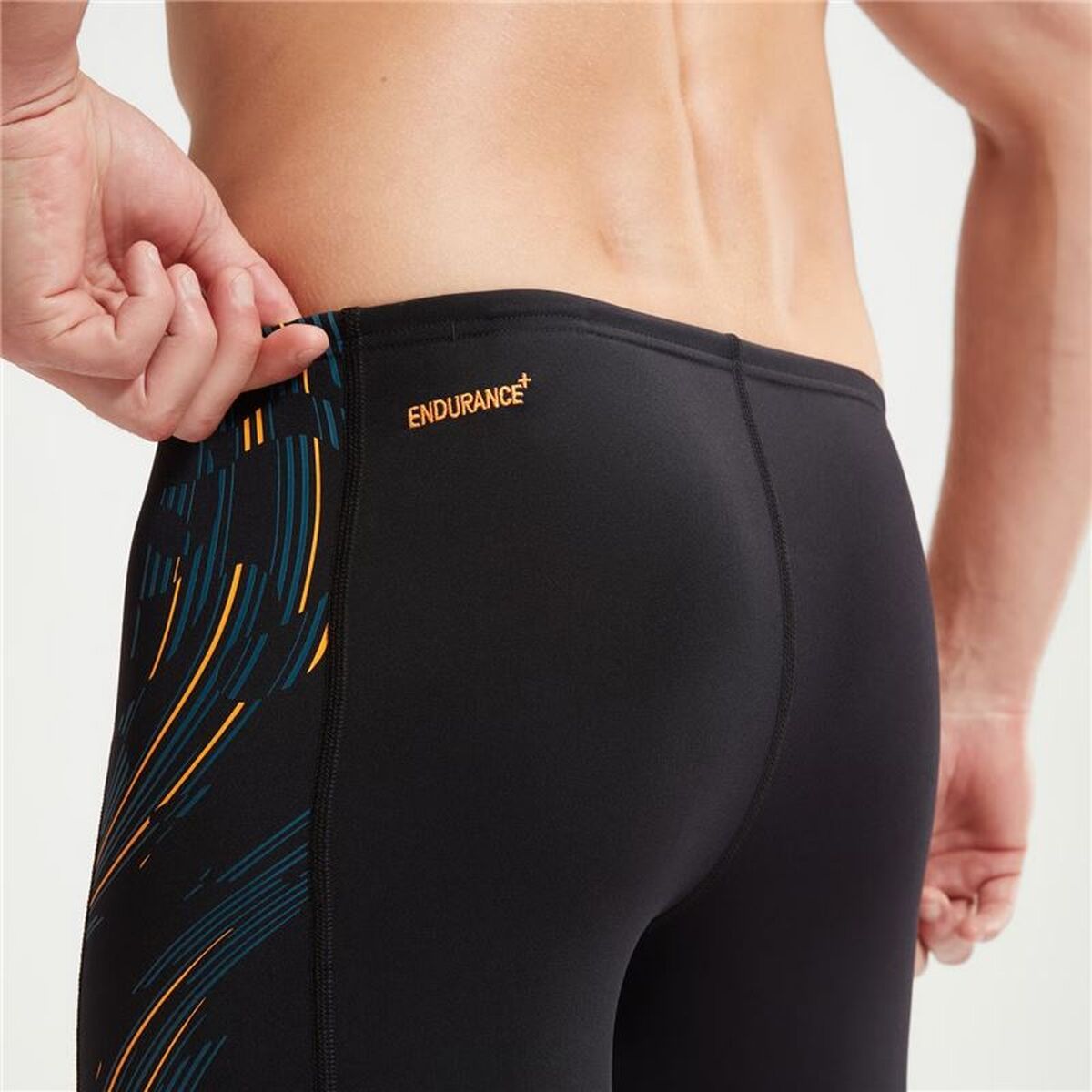 Ανδρικά Μαγιό Speedo Tech Panel Jammer Μαύρο