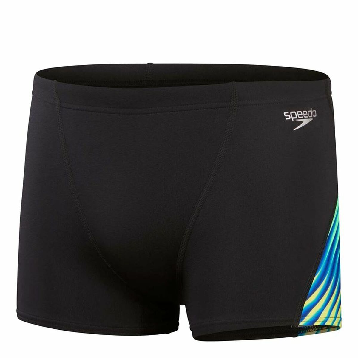 παιδικό μαγιό μποξεράκι Speedo Allover Digi V-Cut Μαύρο