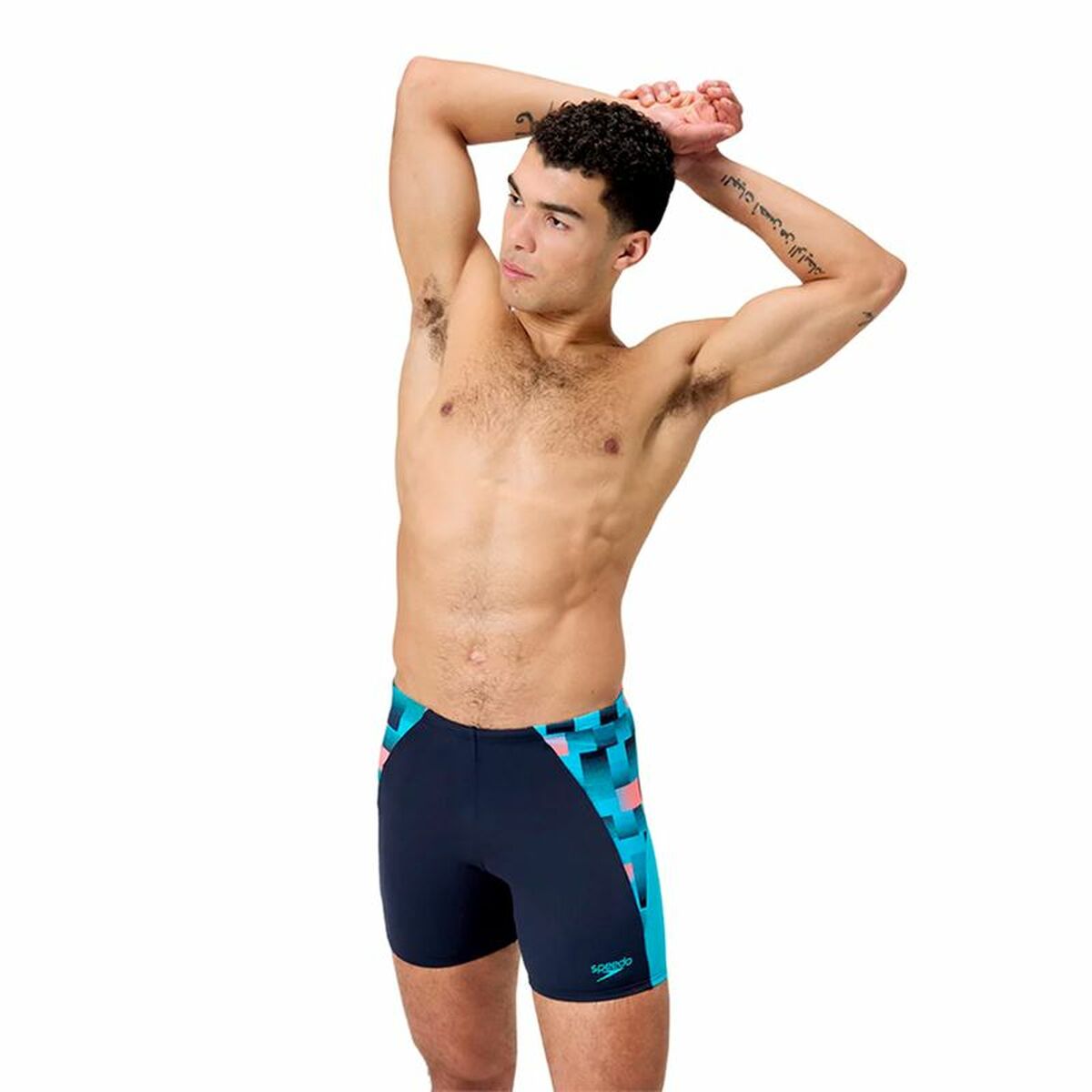 Ανδρικά Μαγιό Speedo  Eco End+ Max Splice Mid Μαύρο
