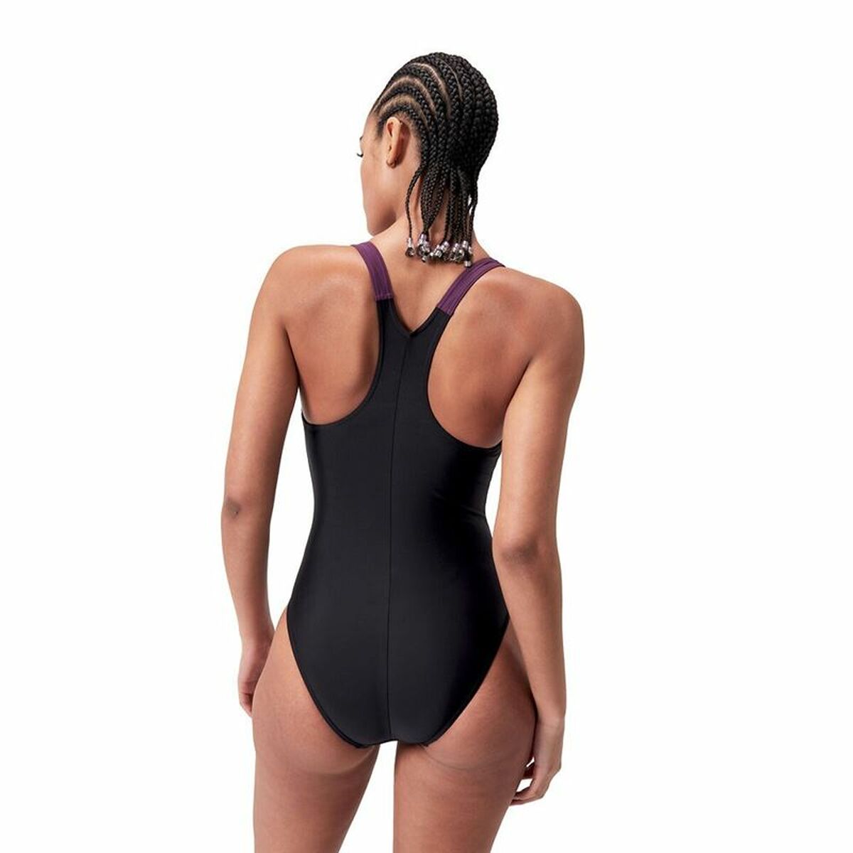 Γυναικεία Μαγιό Speedo Hyperboom Splice Μωβ