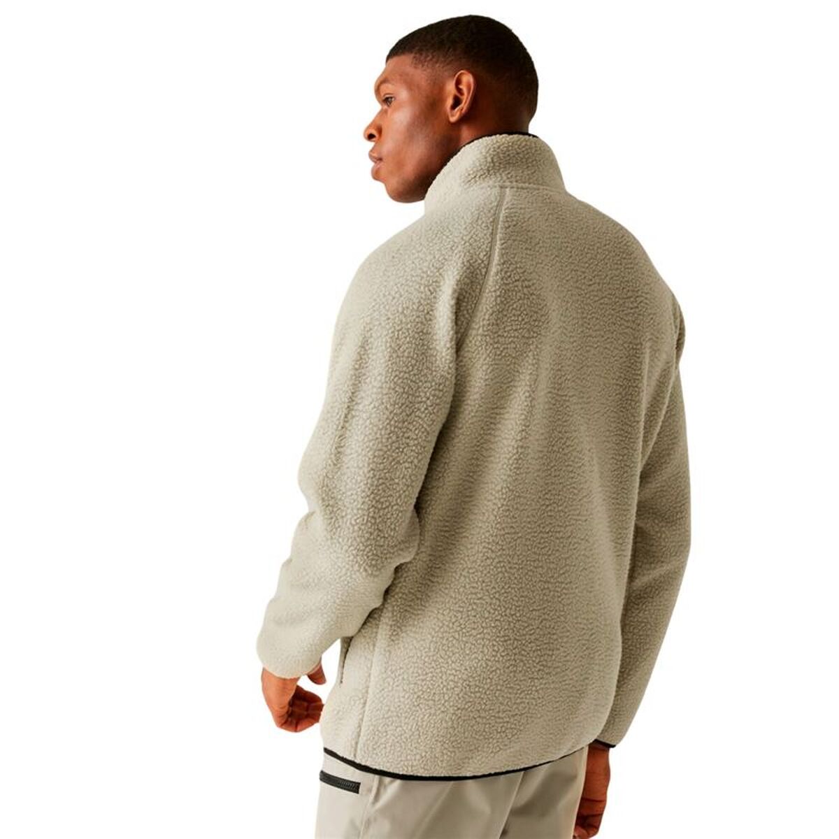 Φόδρα από Πολικό Μαλλί Dare 2b Camber Fleece Λευκό Άντρες