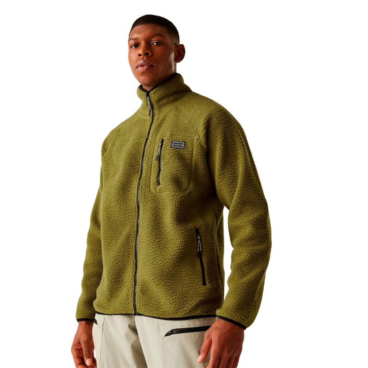 Φόδρα από Πολικό Μαλλί Dare 2b Camber Fleece Πράσινο Άντρες