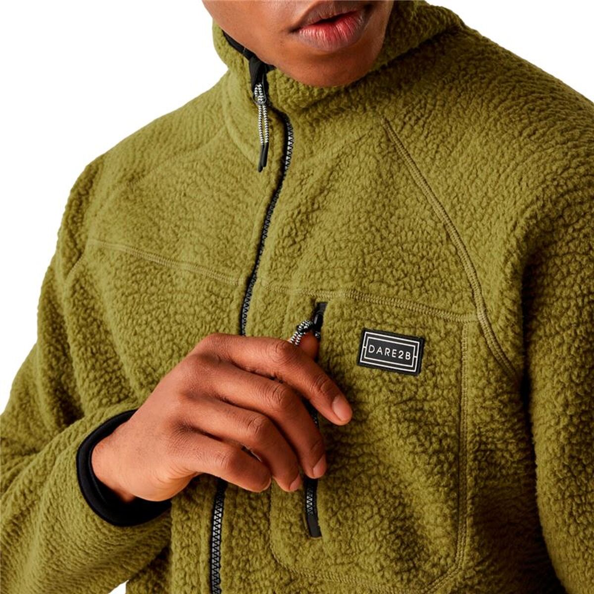 Φόδρα από Πολικό Μαλλί Dare 2b Camber Fleece Πράσινο Άντρες