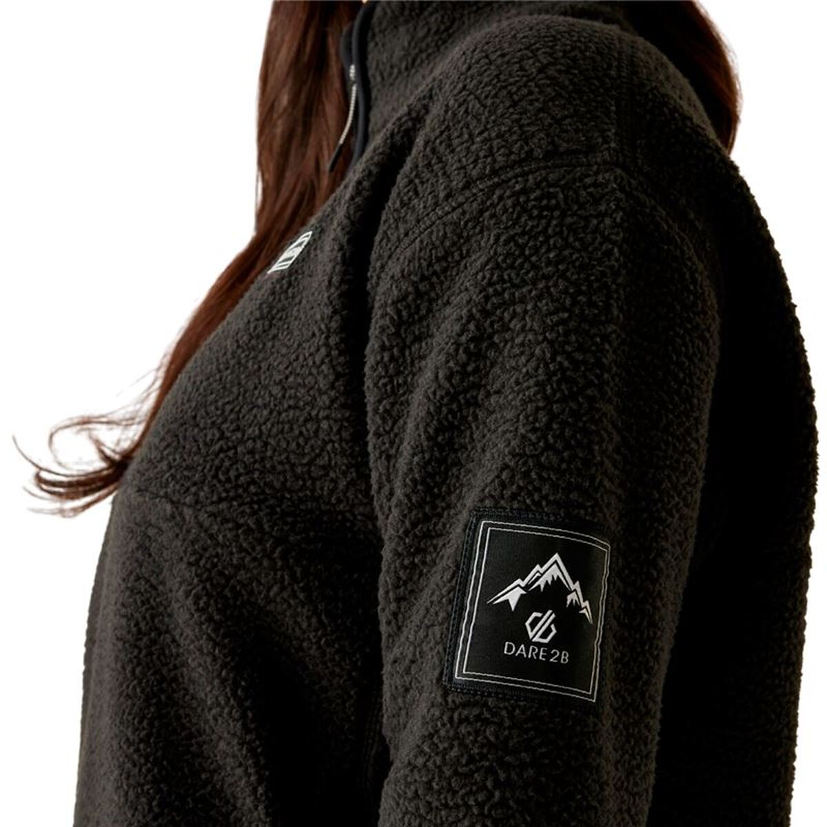 Φόδρα από Πολικό Μαλλί Dare 2b Slide Out Fleece Μαύρο Γυναίκα