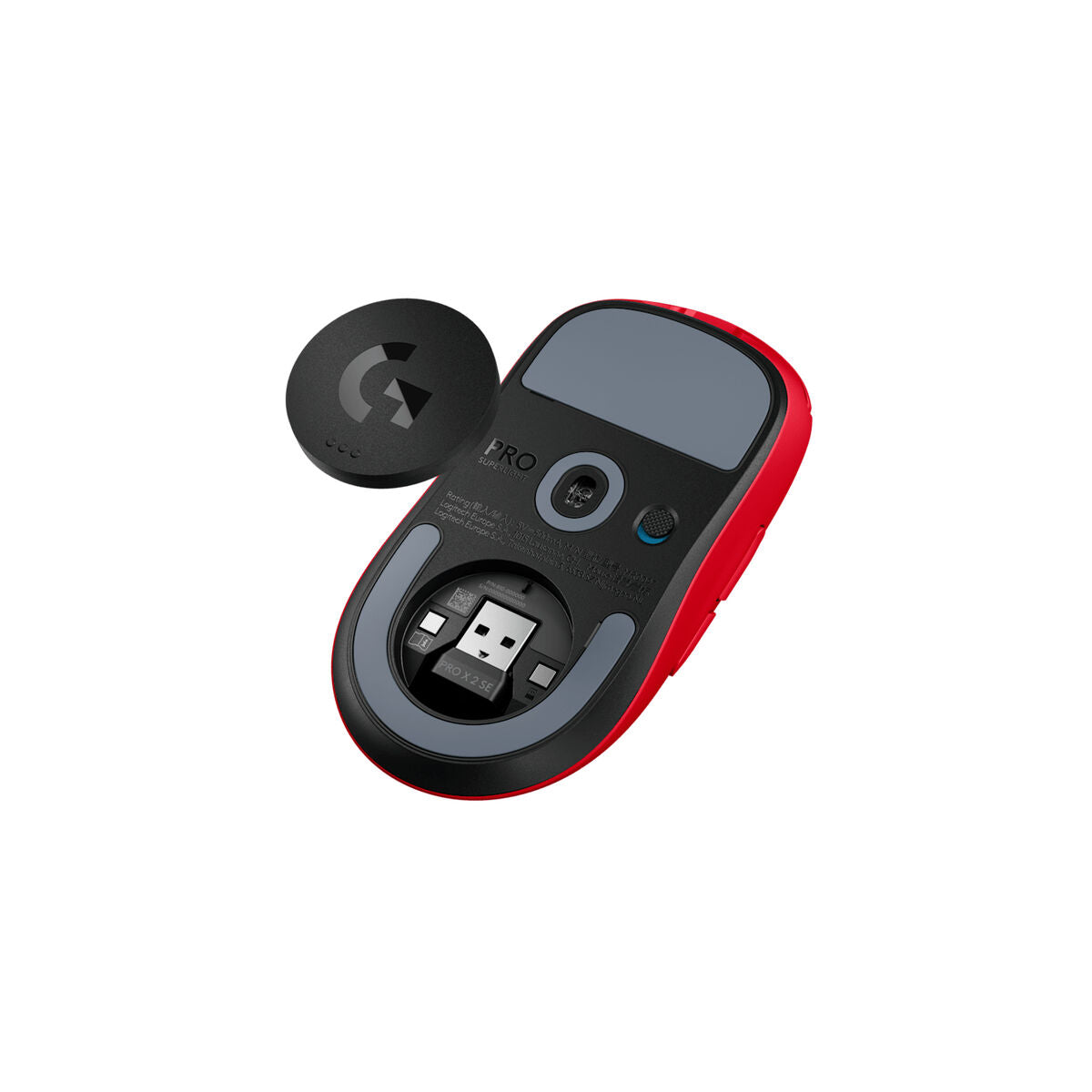 Ποντίκι Logitech 910-007551 Κόκκινο 44000 dpi