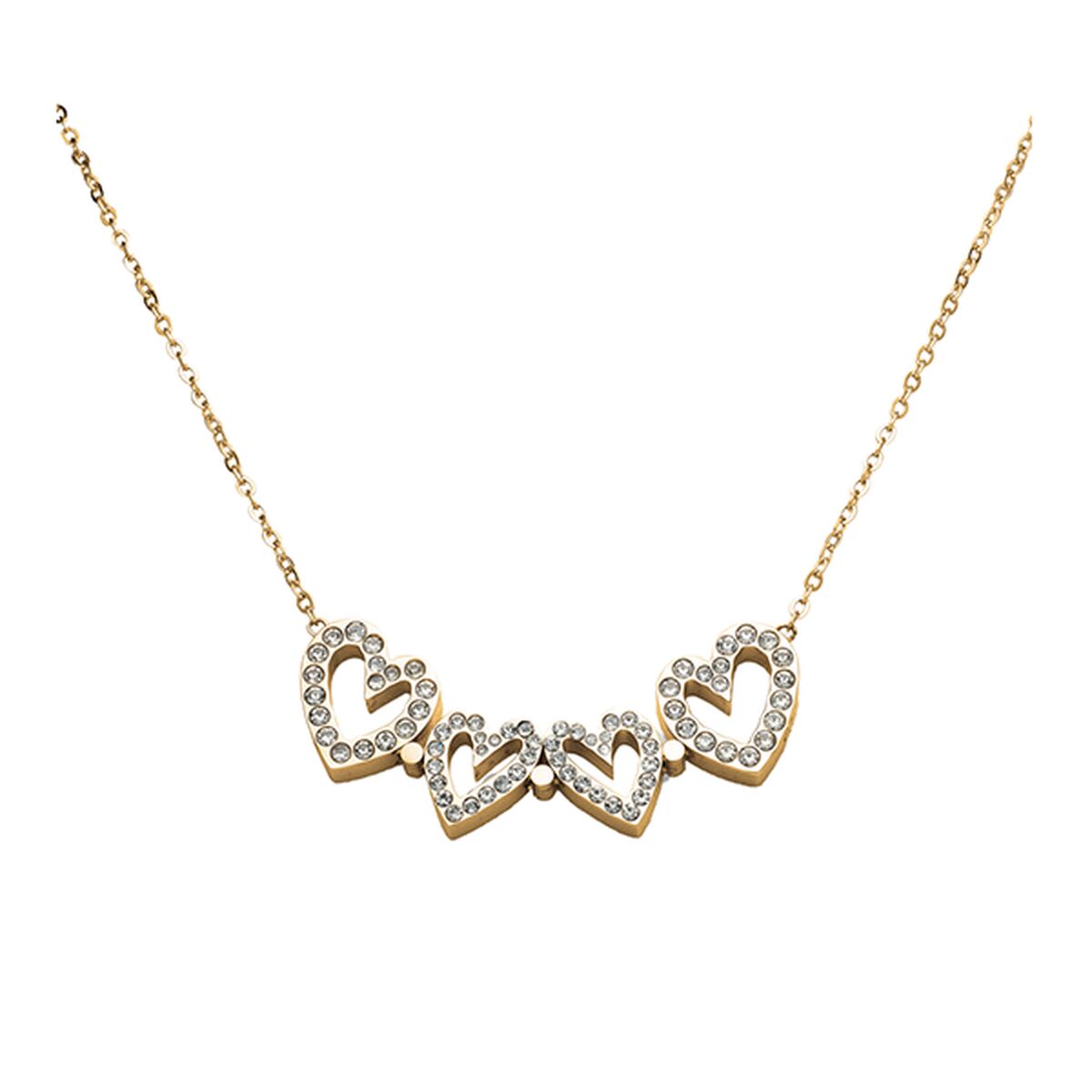 Γυναικεία Κολιέ AN Jewels AL.NLBUTT4GMC