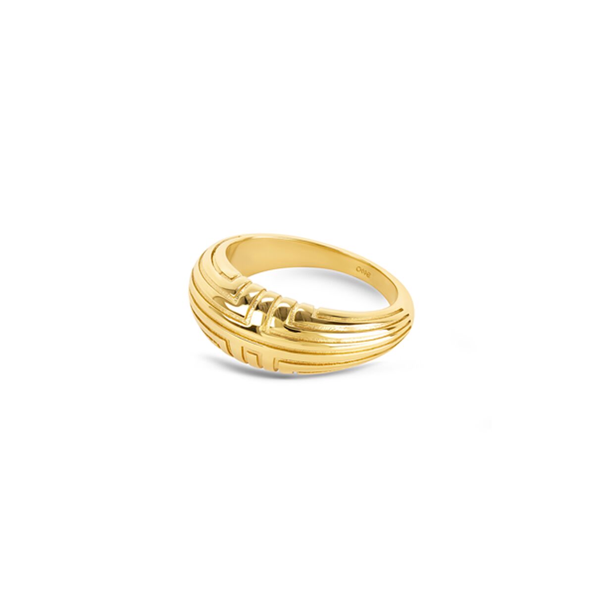 Γυναικεία Δαχτυλίδια One Jewels OJPR03G-7 Χρυσό 7