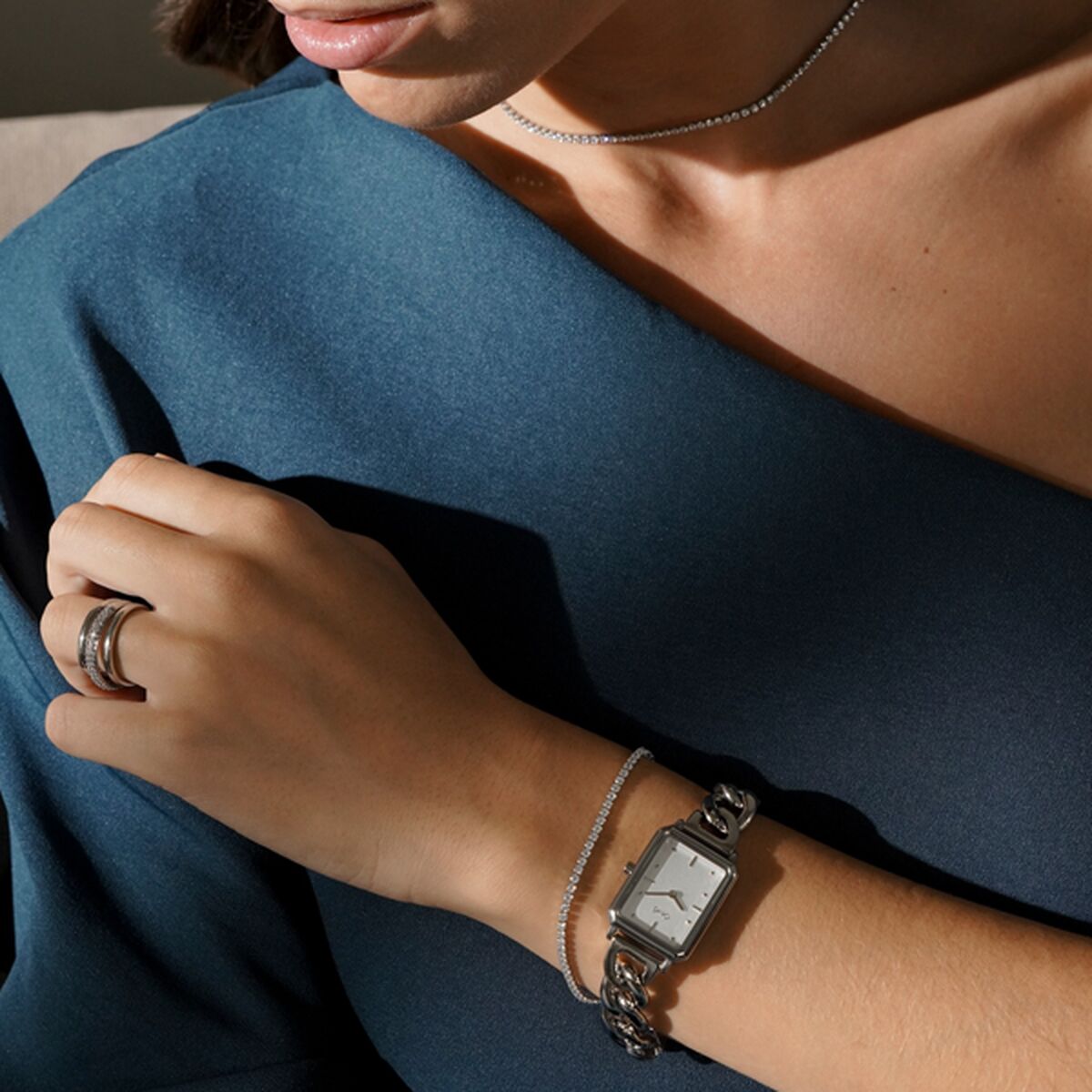 Γυναικεία Δαχτυλίδια One Jewels OJSFR02S-8 Ασημί 8