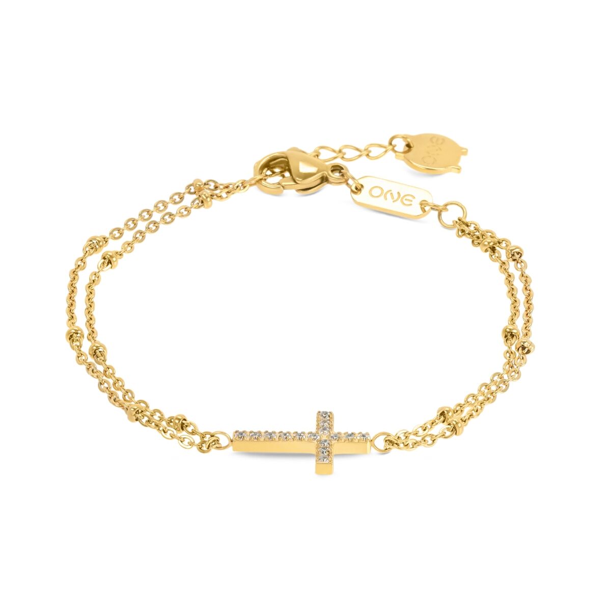 Γυναικεία Βραχιόλια One Jewels OJRB03G Χρυσό