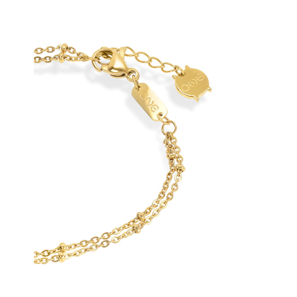 Γυναικεία Βραχιόλια One Jewels OJRB03G Χρυσό