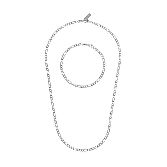 Σετ κολιέ και βραχιόλι One Jewels OAMN4203SS Ασημί