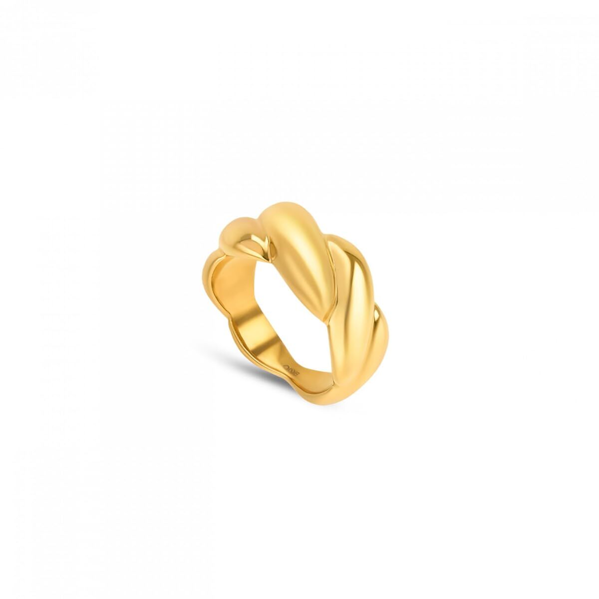 Γυναικεία Δαχτυλίδια One Jewels OJBR09G-8 Χρυσό 8