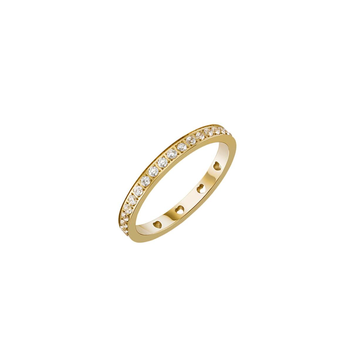 Γυναικεία Δαχτυλίδια One Jewels OJBLR01G-8 Χρυσό 8