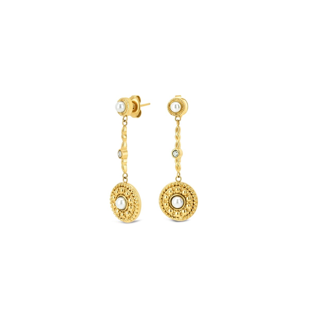 Γυναικεία Σκουλαρίκια One Jewels OJATE01D Χρυσό