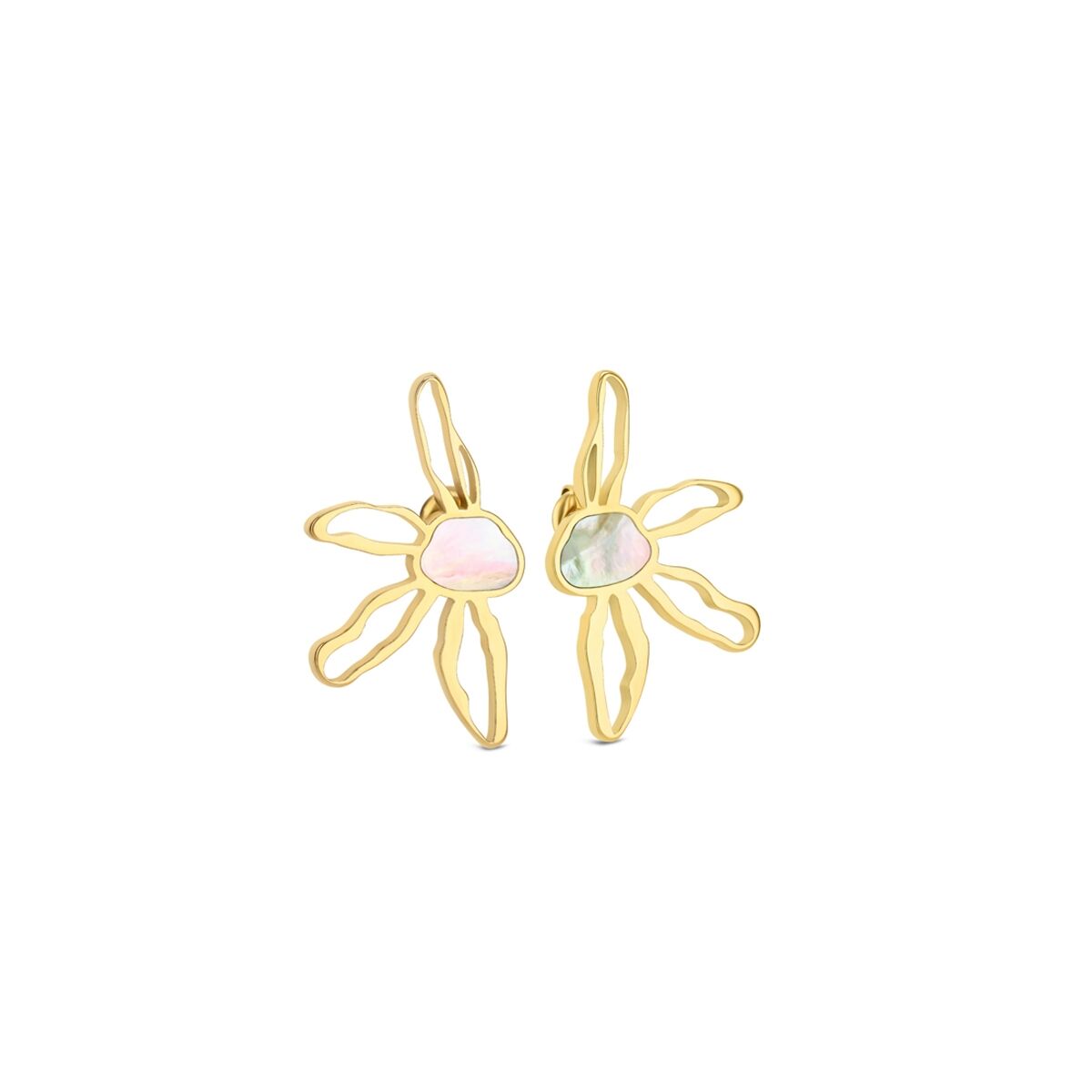 Γυναικεία Σκουλαρίκια One Jewels OJATE04D Χρυσό