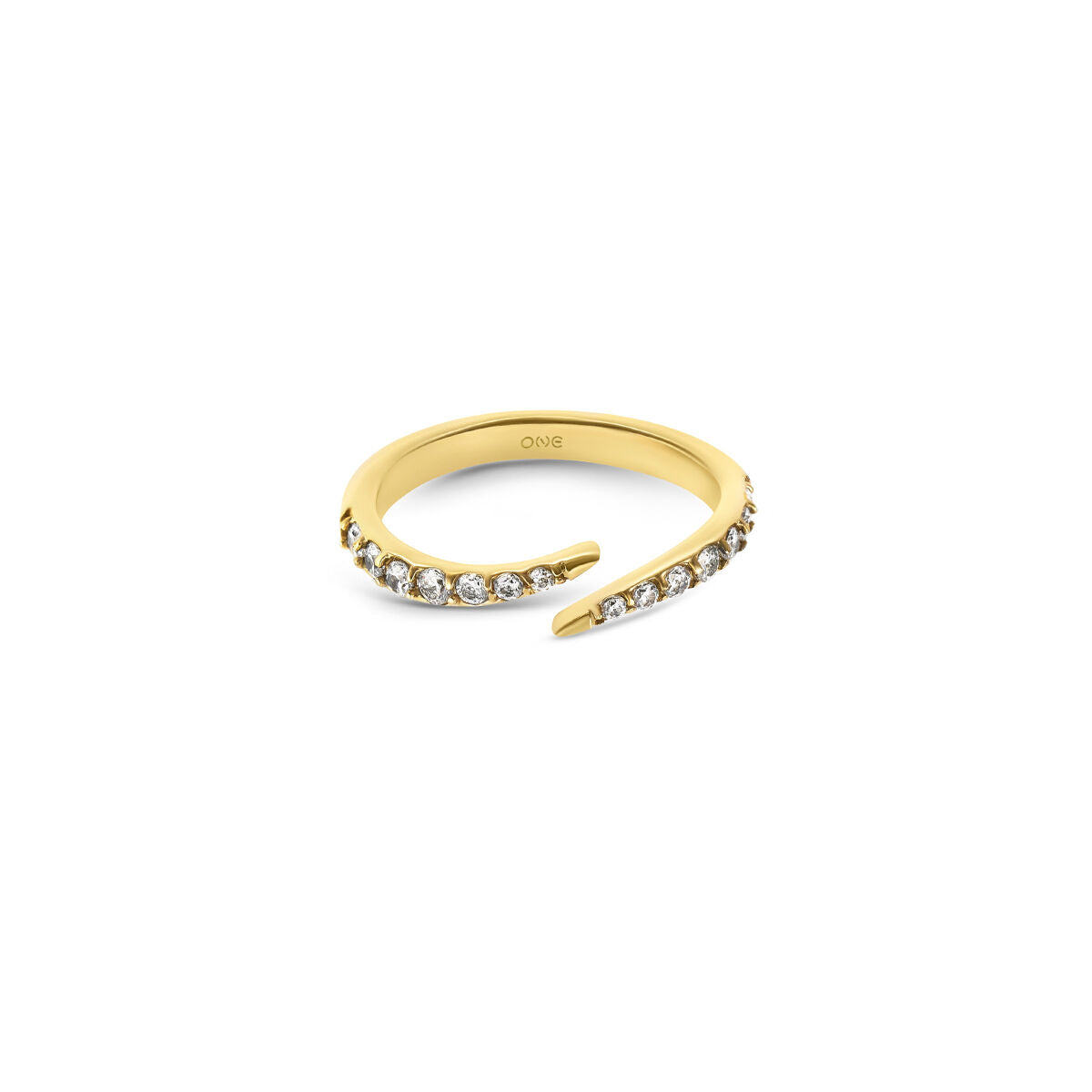 Γυναικεία Δαχτυλίδια One Jewels OJNYR53G-6 Χρυσό 6