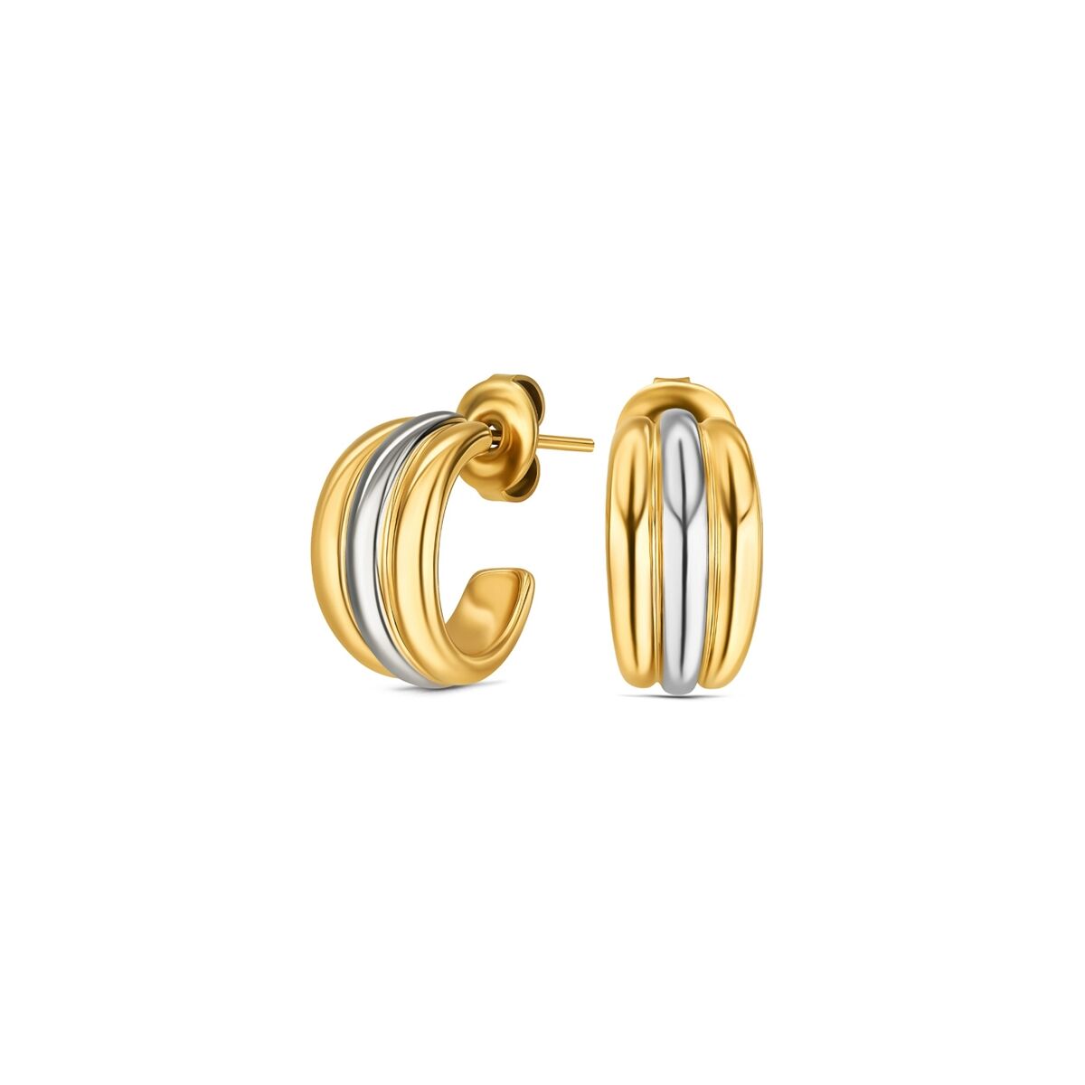Γυναικεία Σκουλαρίκια One Jewels OJEEP63SG Χρυσό