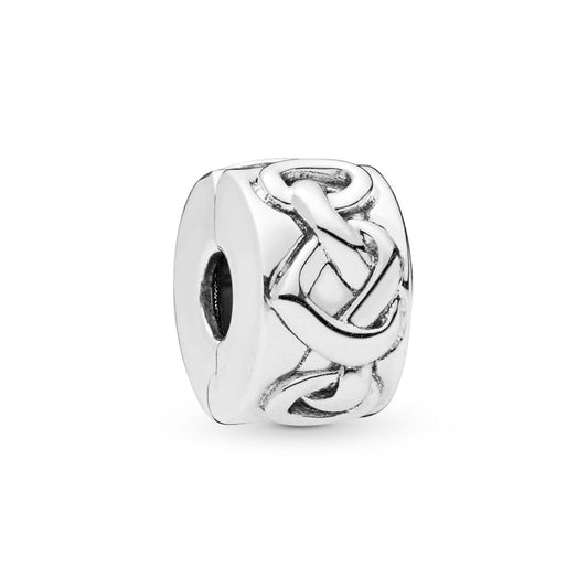 Γυναικείο φυλαχτό Pandora KNOTTED HEARTS CLIP