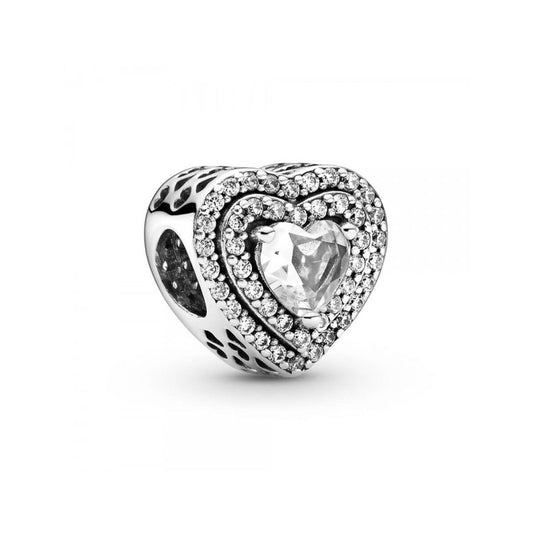 Γυναικεία Περιδέραια Pandora SPARKLING LEVELLED HEARTS