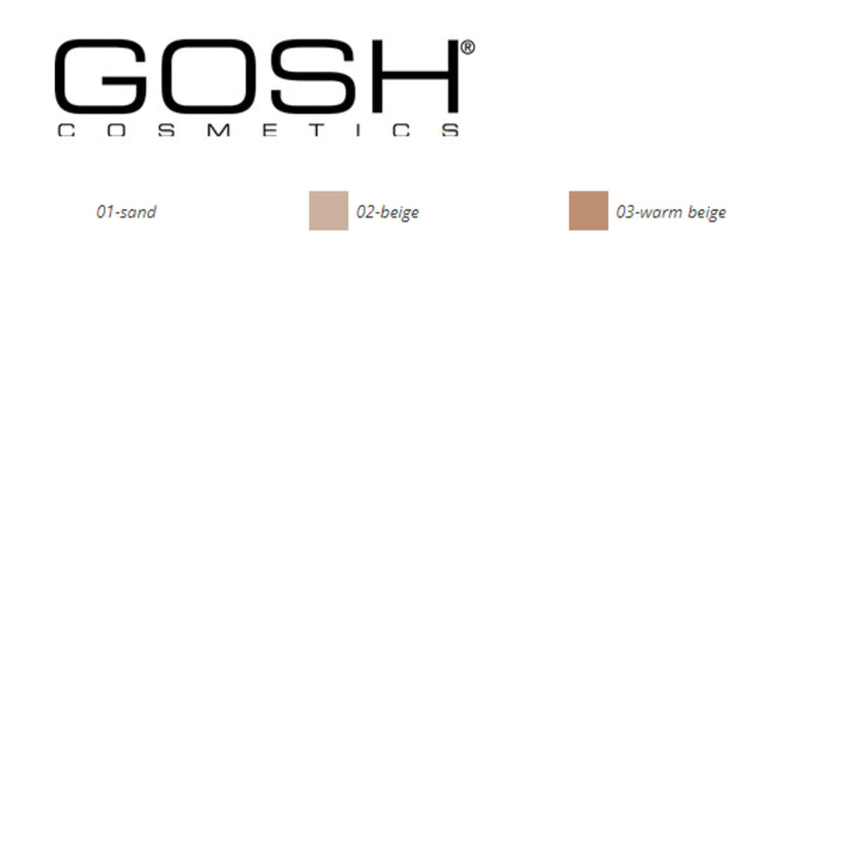 Βάση Μακιγιάζ Κρεμώδες BB Cream Gosh Copenhagen 30 ml