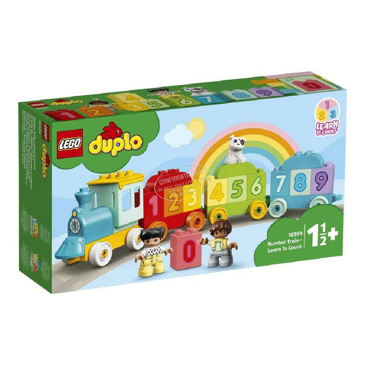 Παιχνίδι Kατασκευή Duplo Number Train Lego 10954 Πολύχρωμο 23 Τεμάχια (23 pcs)
