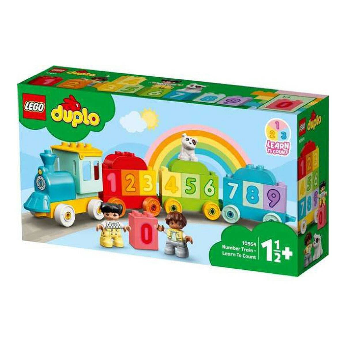Παιχνίδι Kατασκευή Duplo Number Train Lego 10954 Πολύχρωμο 23 Τεμάχια (23 pcs)