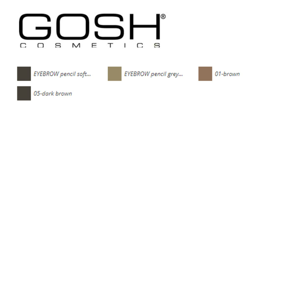 Μακιγιάζ για Φρύδια Gosh Copenhagen