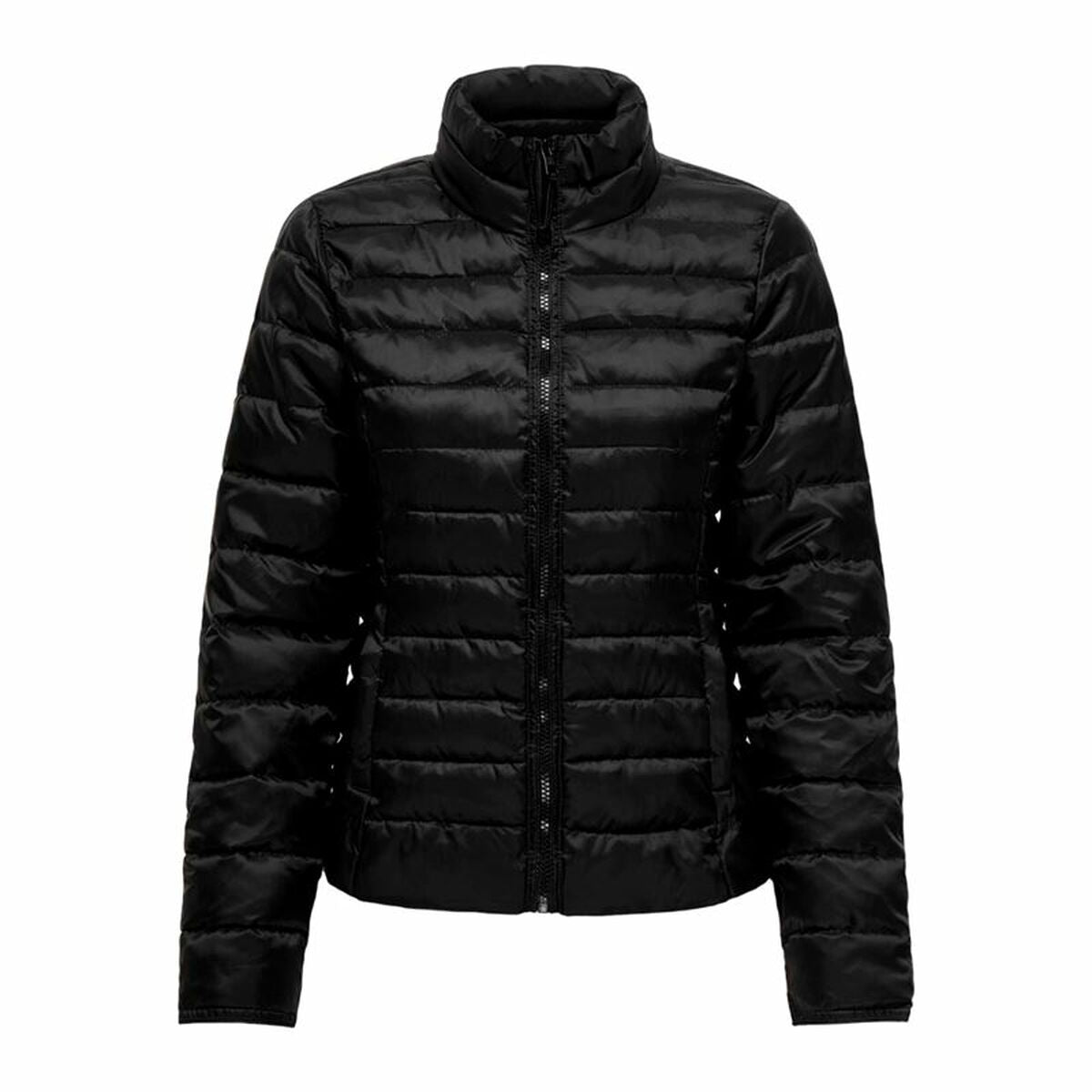 Γυναικείο Αθλητικό Μπουφάν Only Onltahoe Quilted Μαύρο