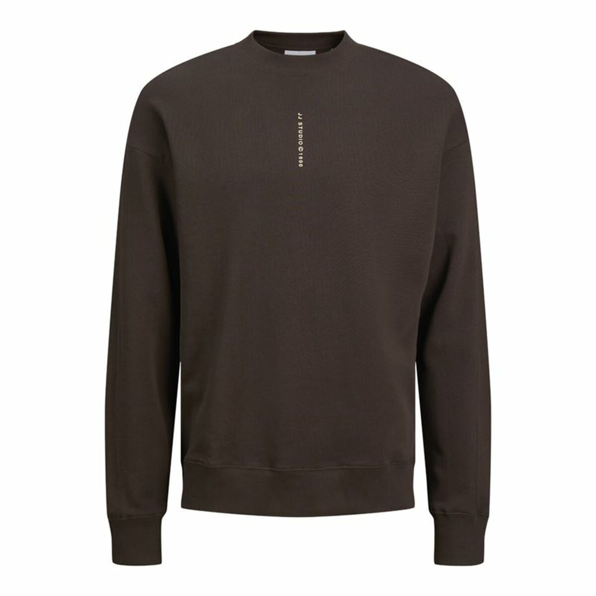 Ανδρικό Φούτερ χωρίς Κουκούλα Jack & Jones Jjmicah Neck Mulch Καφέ