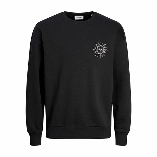 Ανδρικό Φούτερ χωρίς Κουκούλα Jack & Jones Jmmystic Μαύρο